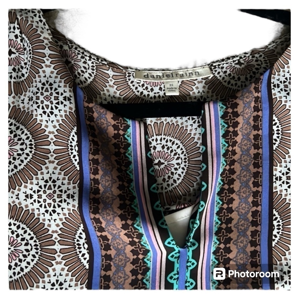 EUC Daniel Rainn XS shirt dress - Picture 2 of 7
